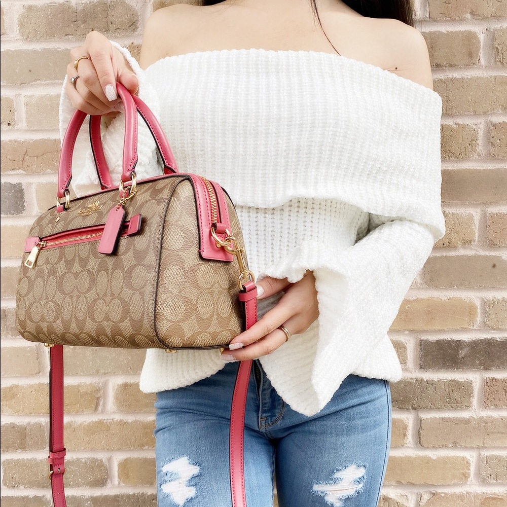 Gaby’sBags💕NWT Coach Satchel & Crossbody - Picture 5 of 5